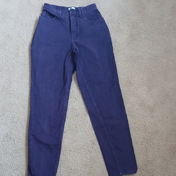 Moda International Purple High Rise Jeans - Picture 1 of 3